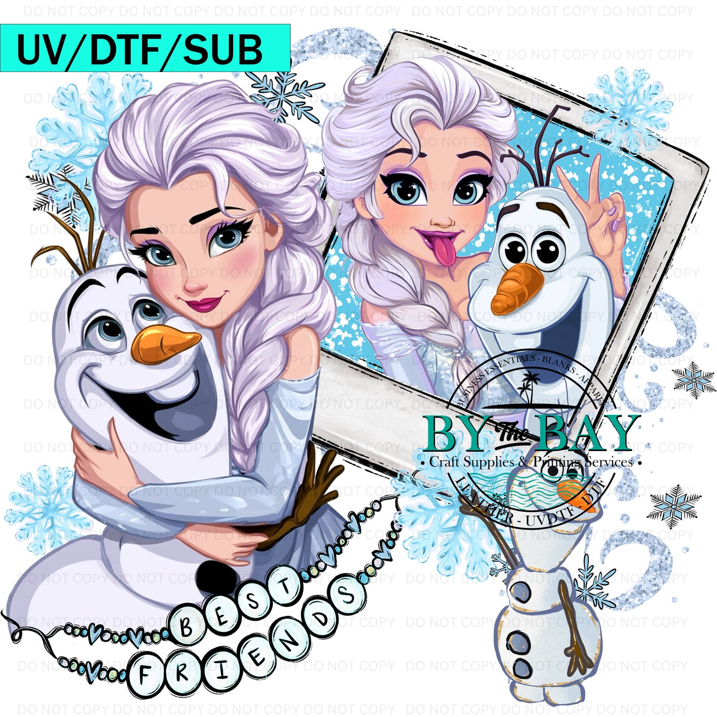 Frozen Friends UVDTF/DTF/SUB