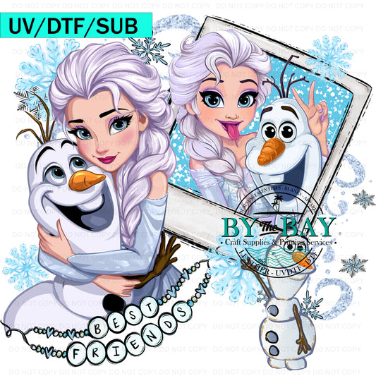 Frozen Friends UVDTF/DTF/SUB