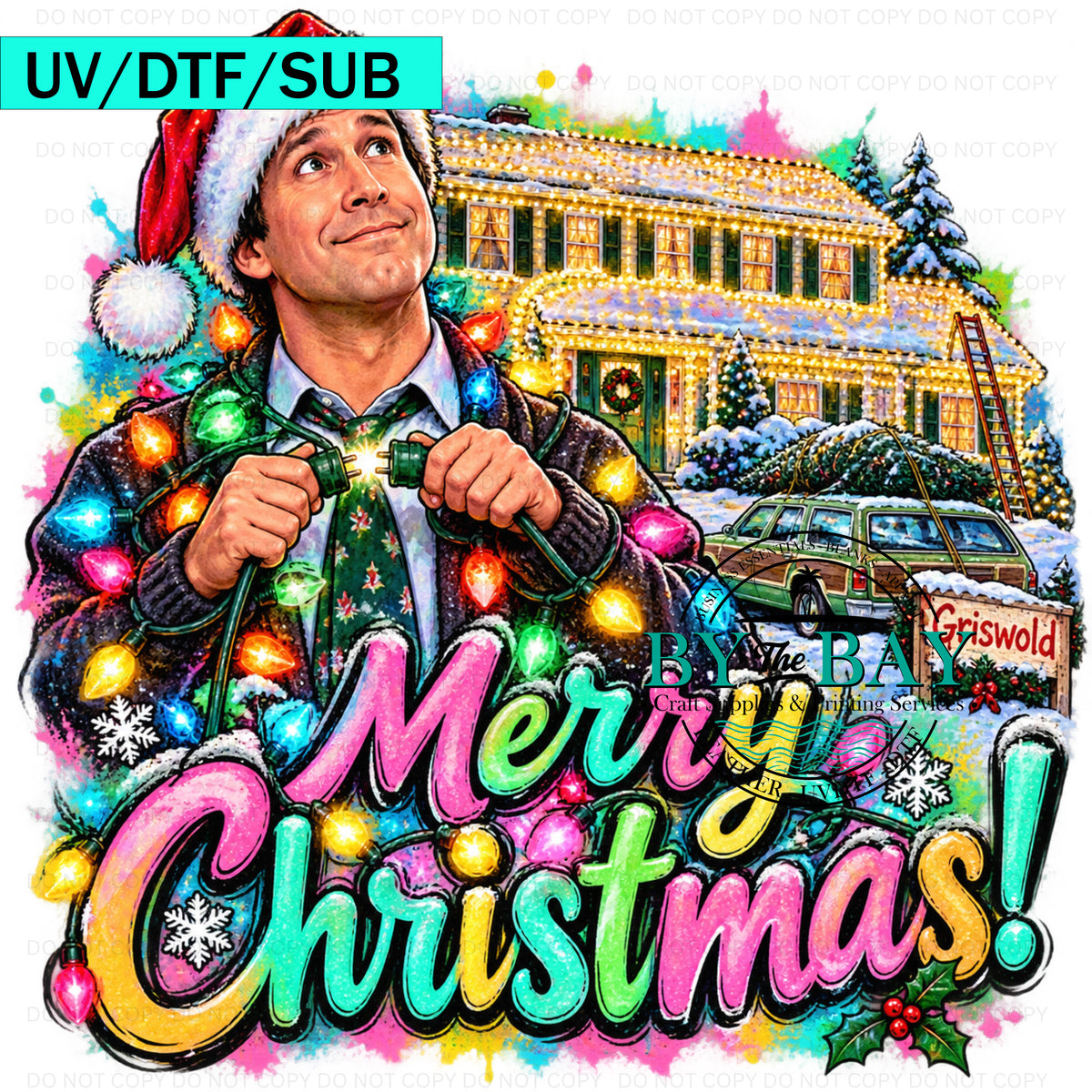 Merry Christmas DTF/UVDTF/SUB