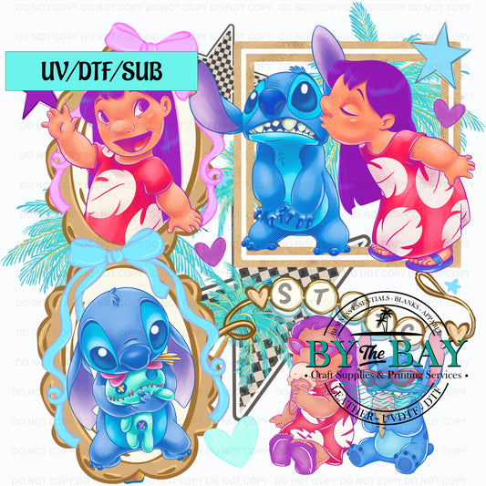 Blue guy frames UVDTF/SUB