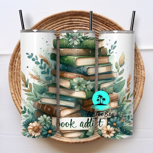 Book Addict 20oz Tumbler SUB PRINT