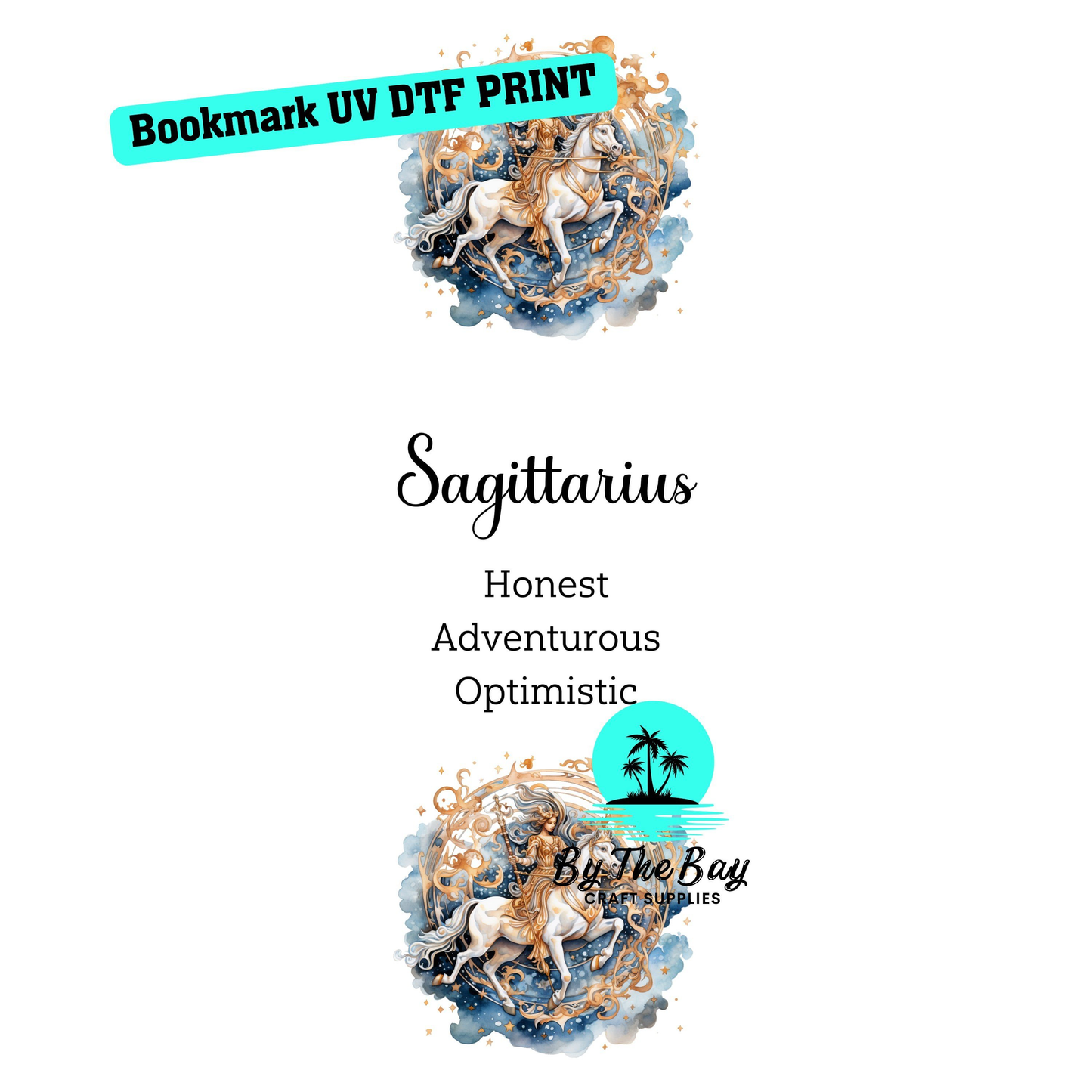 Star Sign Bookmark Decal (Various)