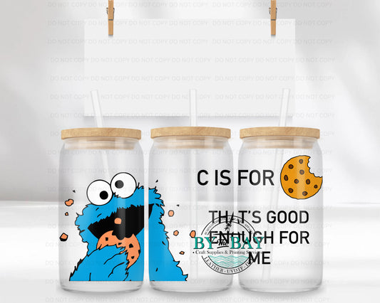 Cookie 16oz UVDTF Wrap