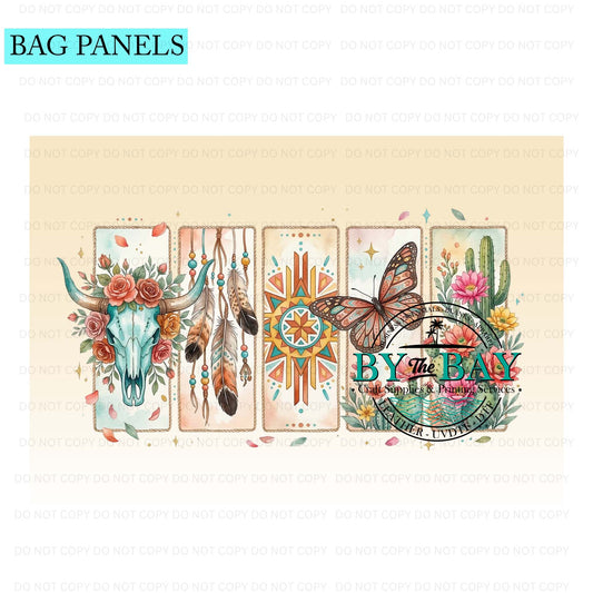 Boho Cactus Bag Panel (Various Sizes)