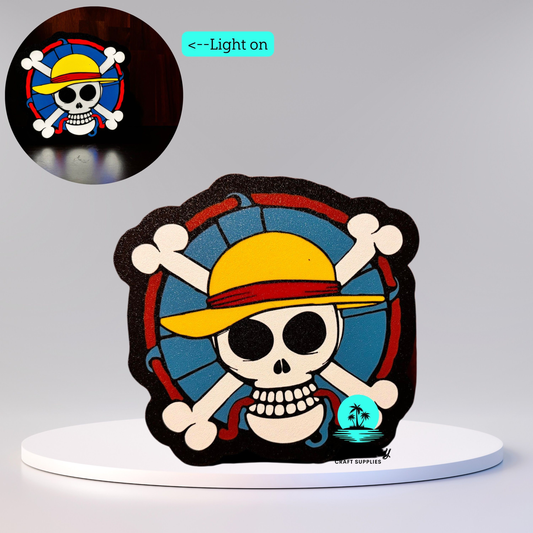 Skull Hat LIGHT BOX