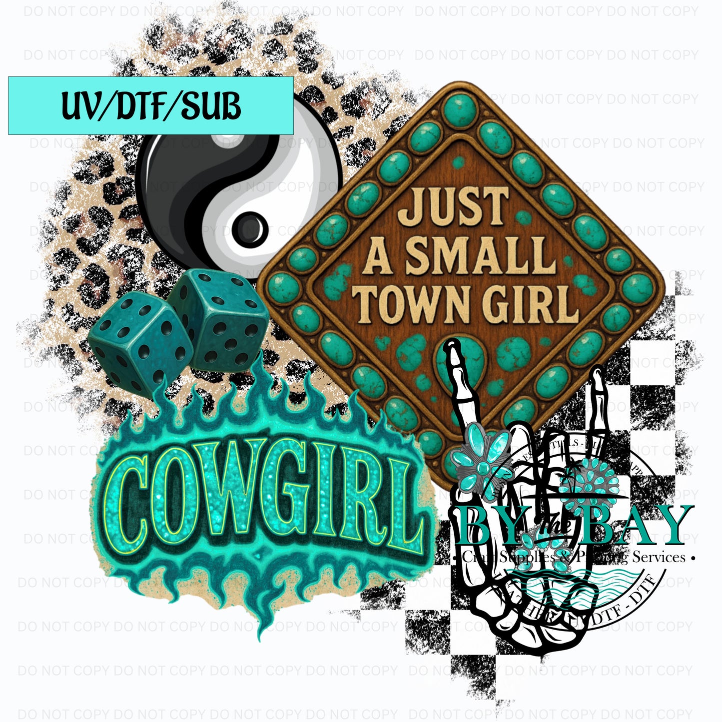 Cowgirl UVDTF/SUB