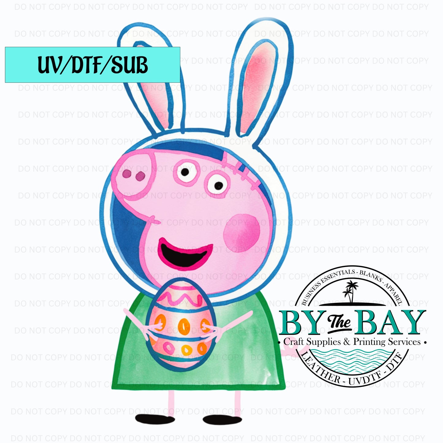 Easter Pig UVDTF/SUB