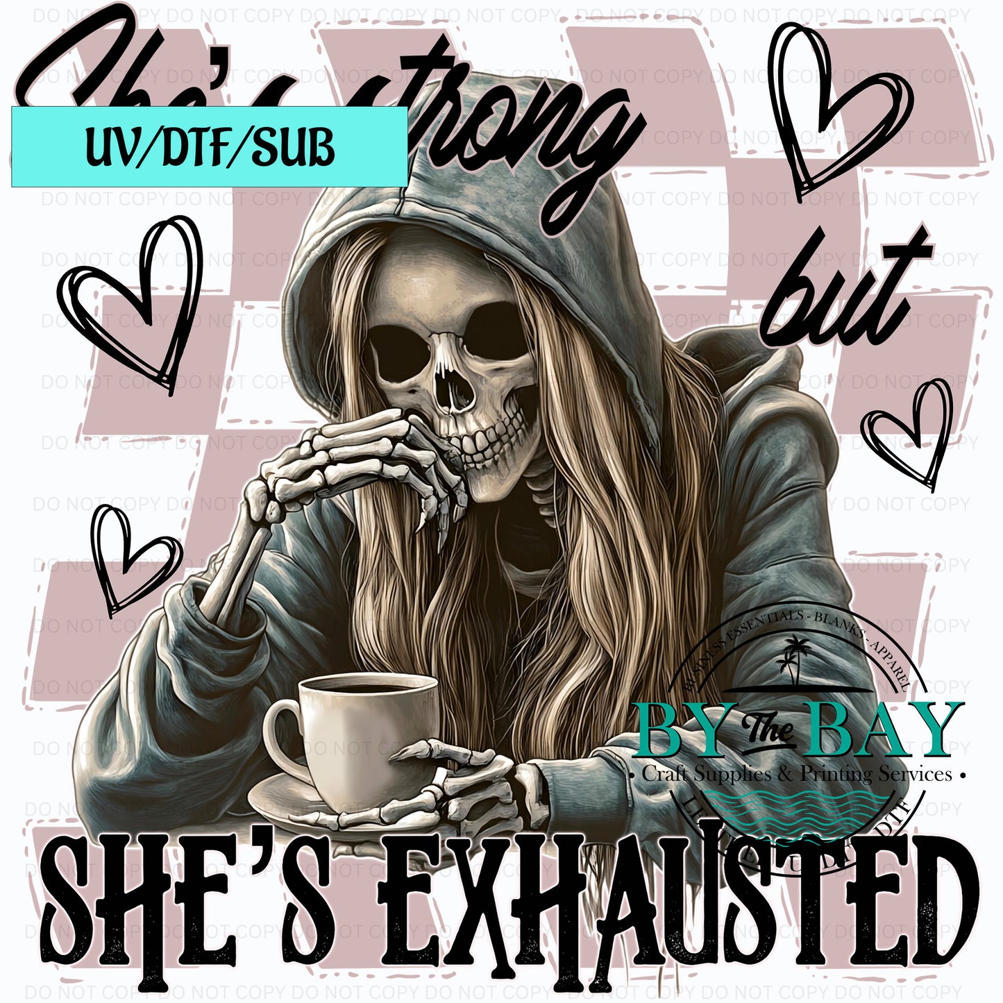 She's Strong but She's Exhausted UVDTF/SUB
