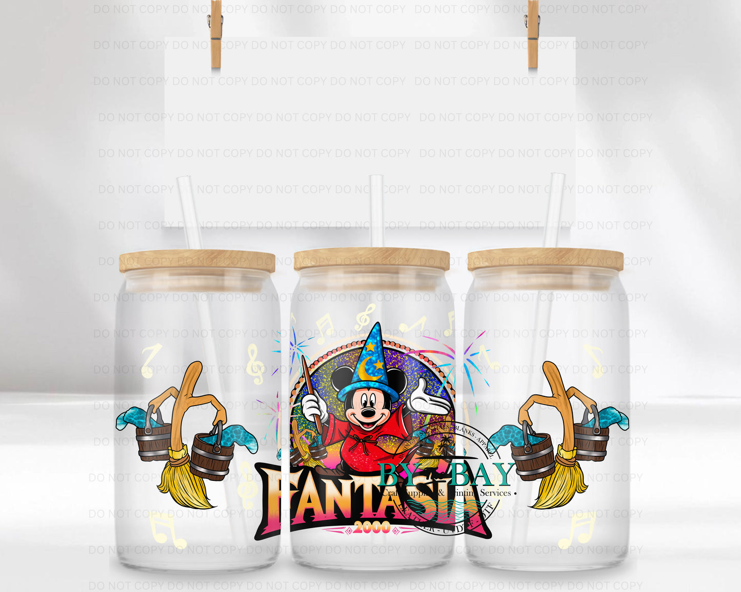 Magical Mouse 16oz UVDTF Wrap