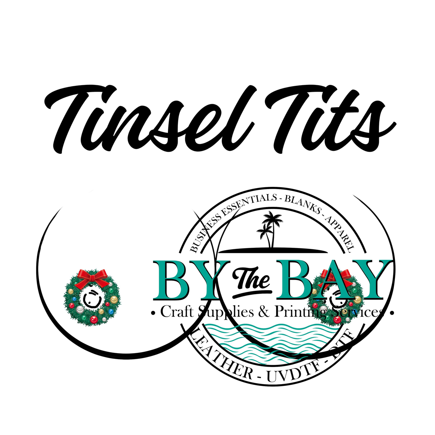 Tinsel Tits wreath