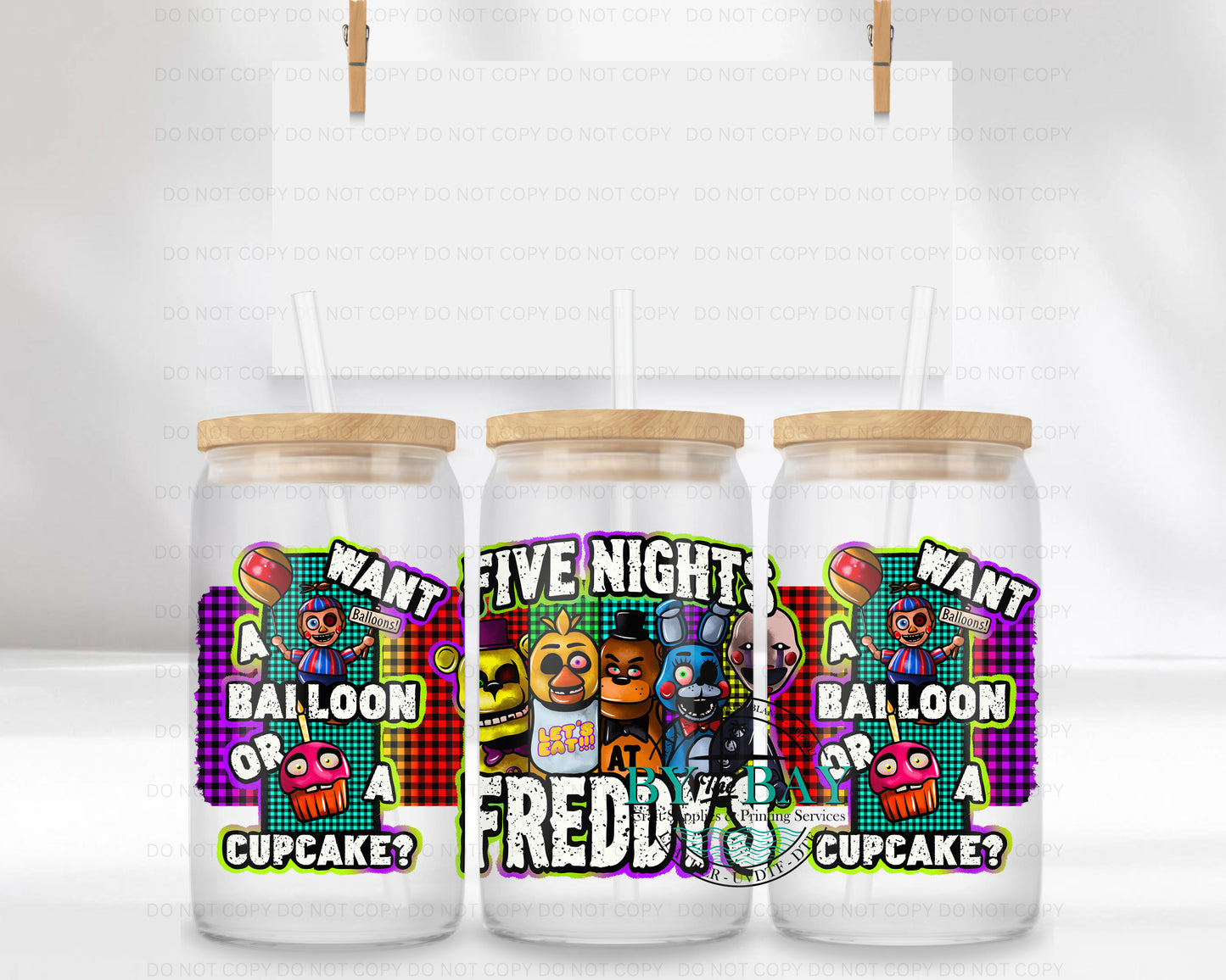 Friday Nights 16oz UVDTF Wrap