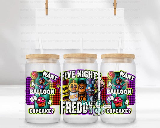 Friday Nights 16oz UVDTF Wrap