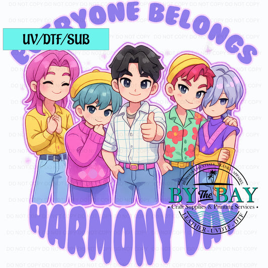 SBOYS Everyone Belongs Harmony Day UVDTF/SUB
