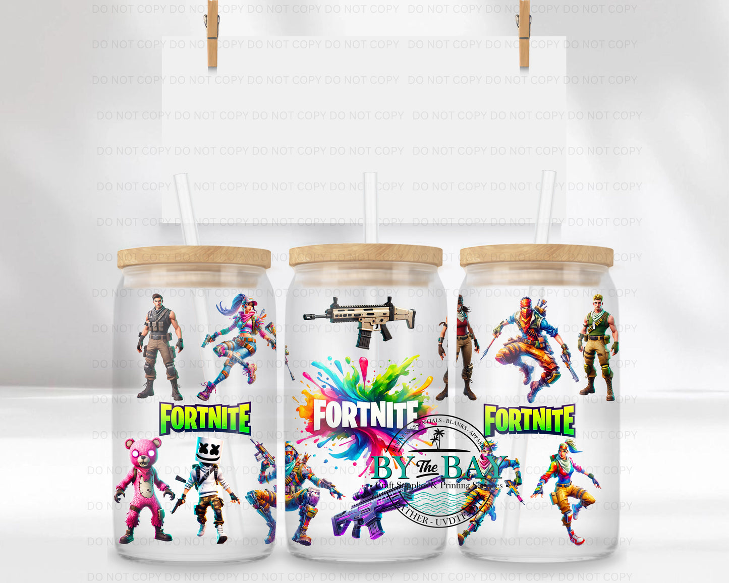 Gamer 1 16oz UVDTF Wrap