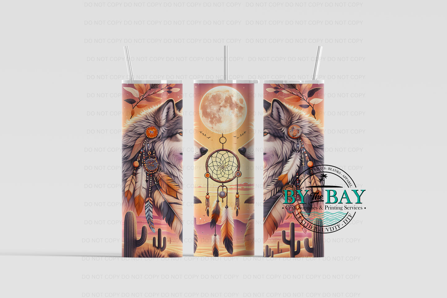Desert Wolves 20oz Sublimation Print