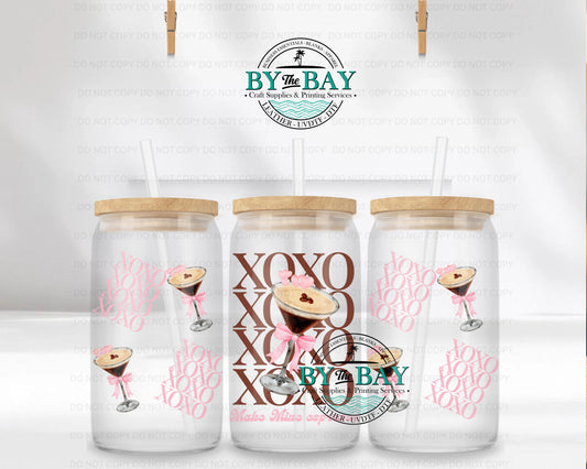 XOXO 16oz UVDTF Wrap