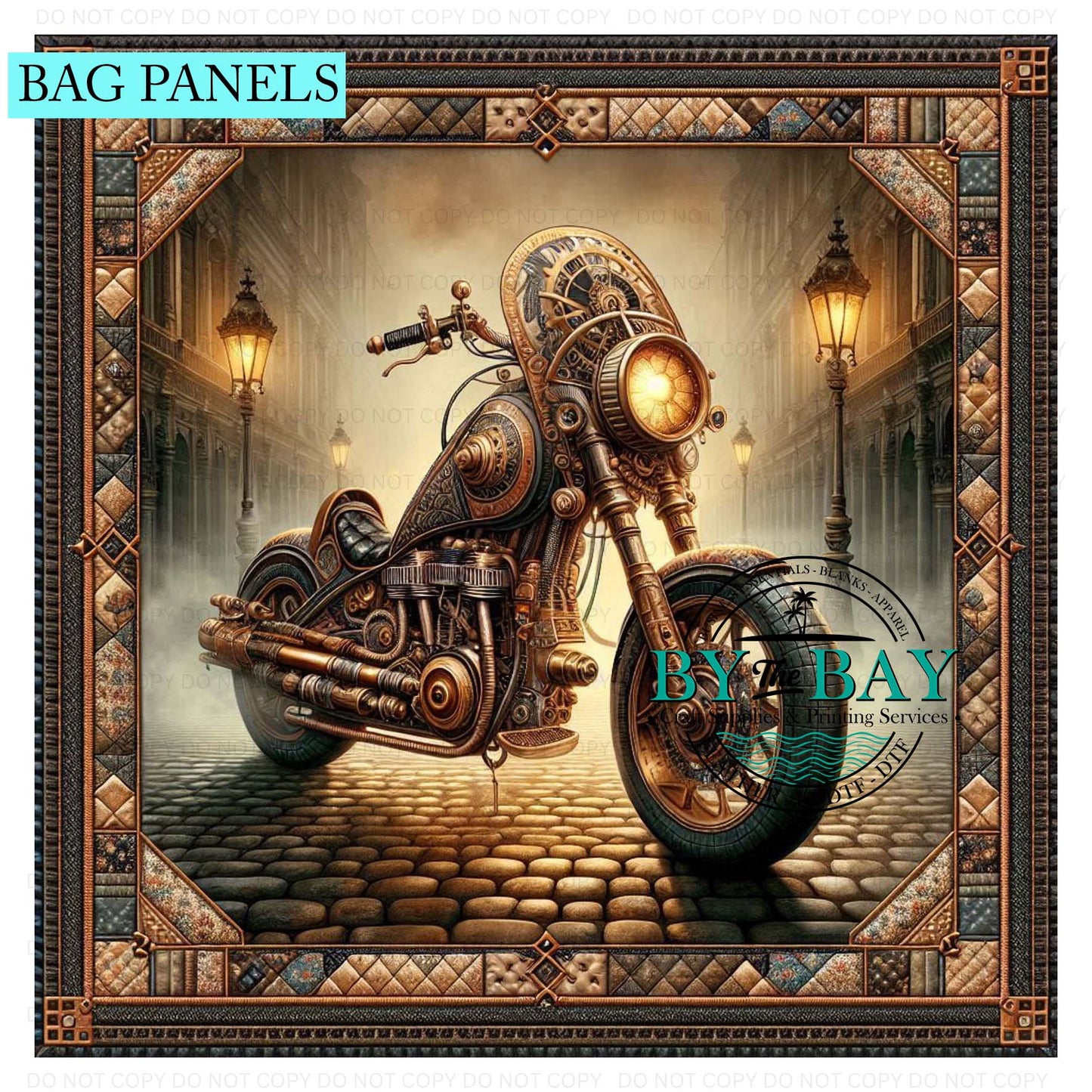 Steampunk Bike 01 Bag Panel