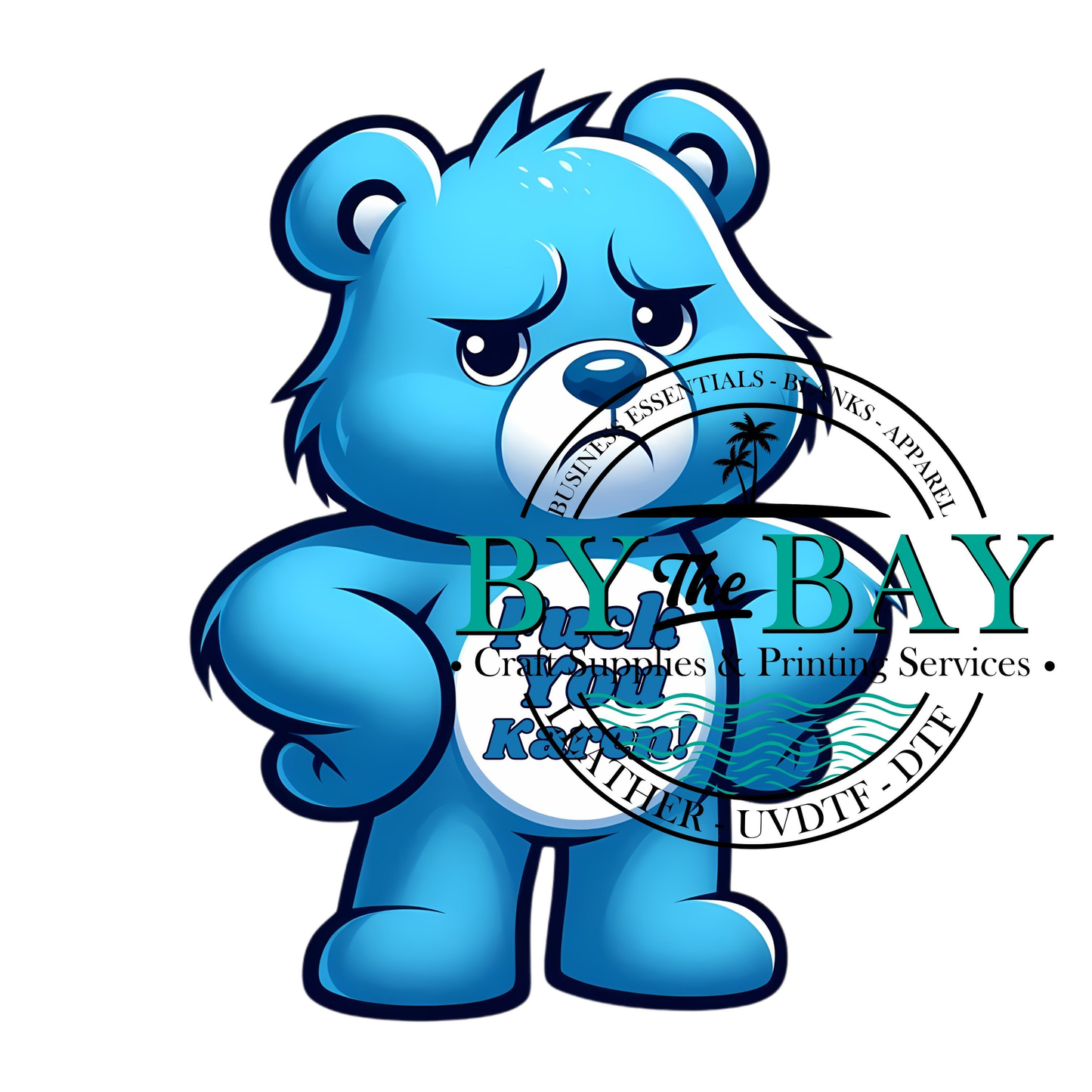 Blue FU Bear
