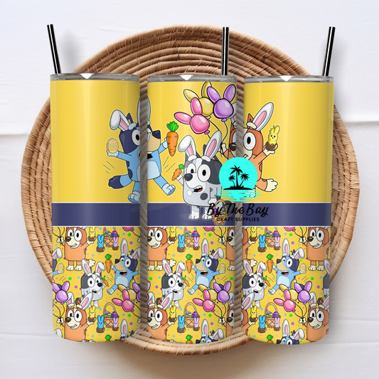 Blue Easter Yellow 20oz SUB Print
