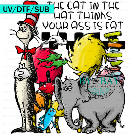 The Cat UVDTF/DTF/SUB