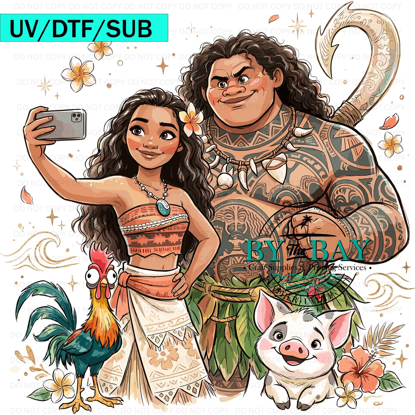 Island Princess UVDTF/DTF/SUB