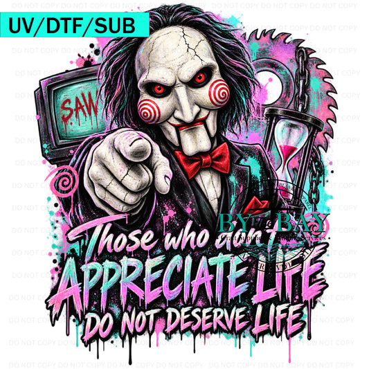 Appreciate Life DTF/UVDTF/SUB