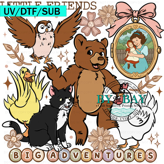 Little Friends UVDTF/DTF/SUB