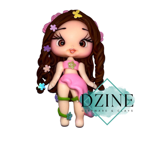 Pink vine girl