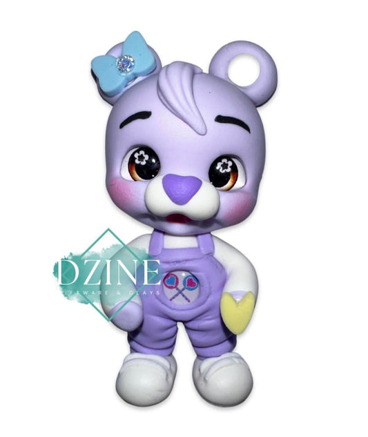Lilac Bear Heart