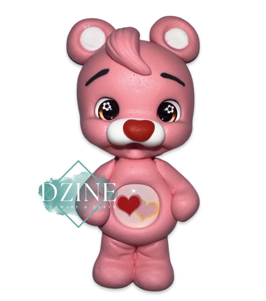 Pink Heart Bear
