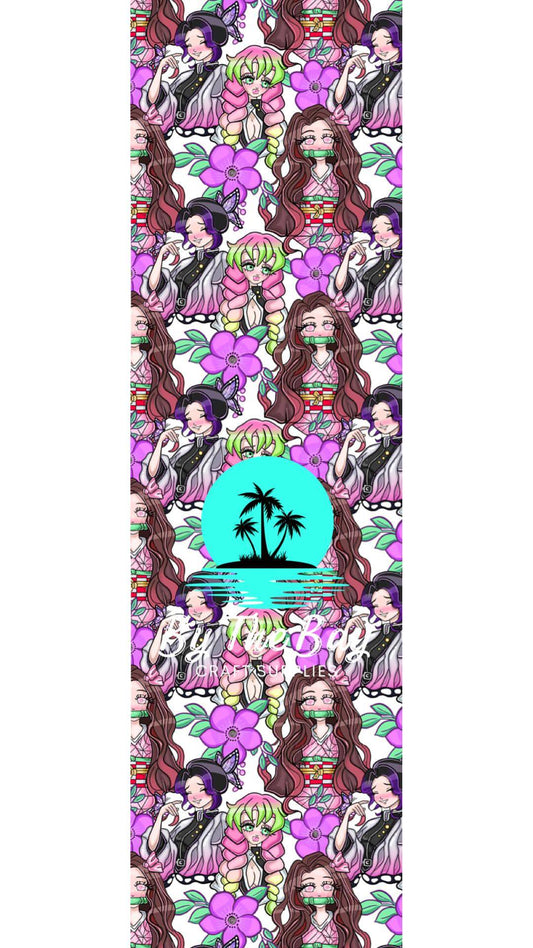 Anime Girls Bookmark Decal