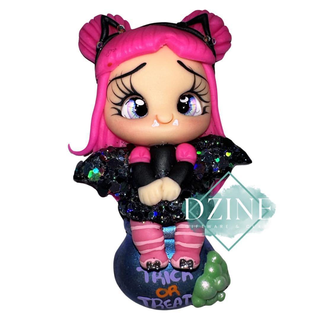 Trick or treat pink hair