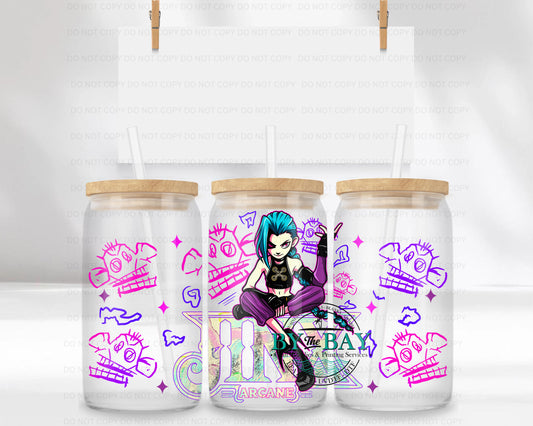 Jinx 16oz UVDTF Wrap