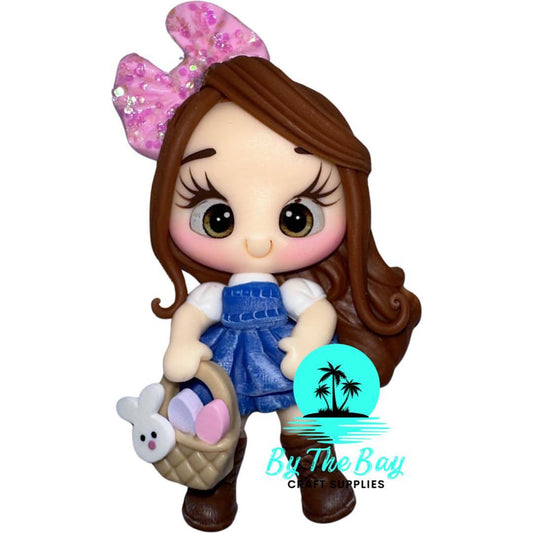 Easter basket girl