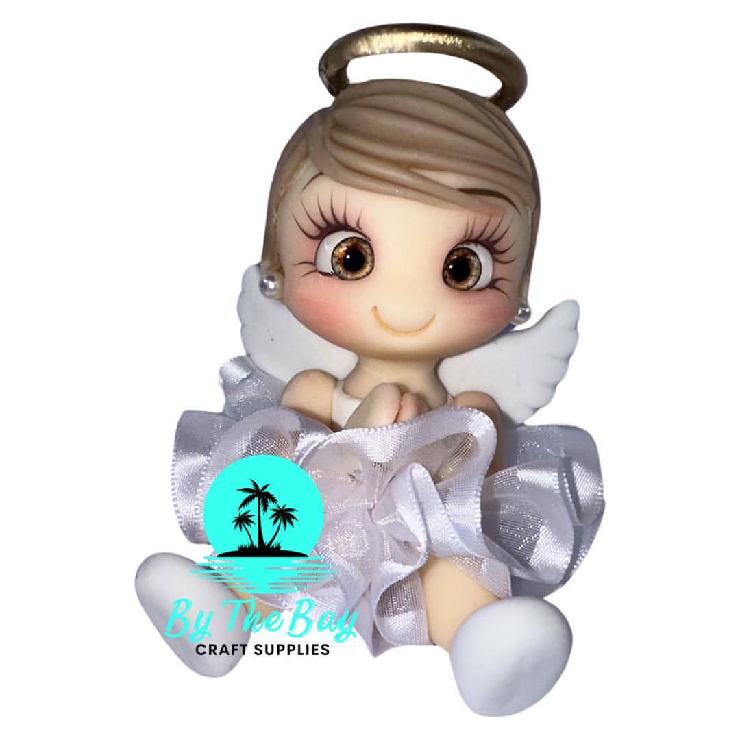 Angel lilac dress (approx. 8cm)