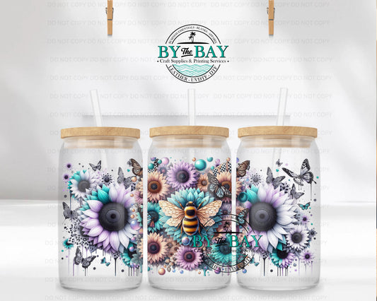 Bee Mandala 16oz UVDTF Wrap