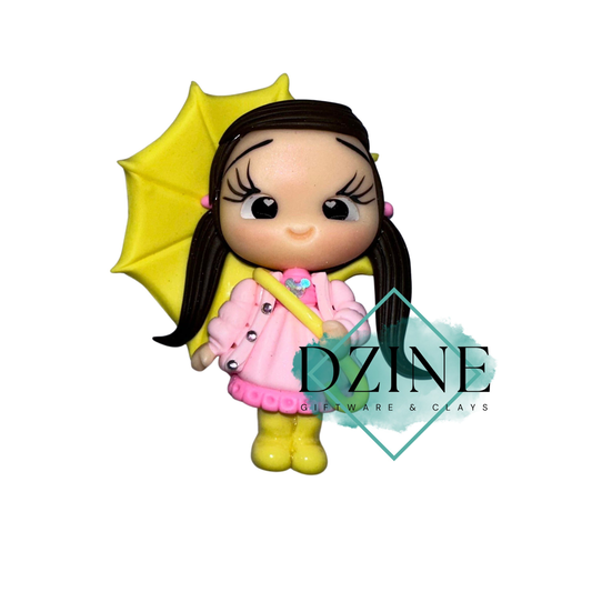 Girl with umbrella