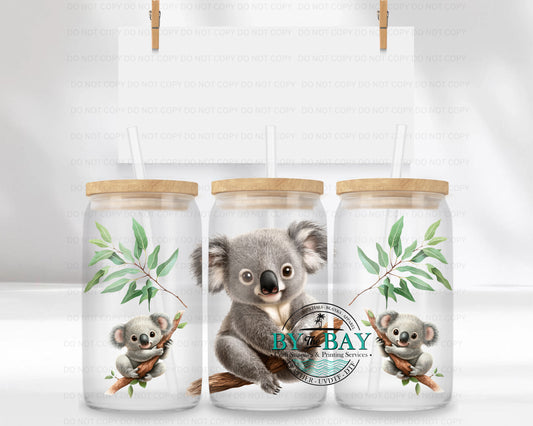 Koala 16oz UVDTF Wrap