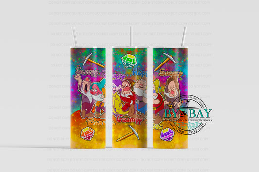 Dwarves 20oz Sublimation Print