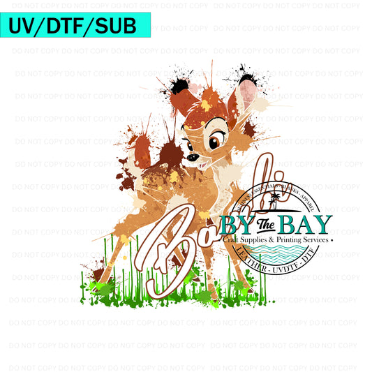 Bmbi Splatter UV/DTF/SUB Print