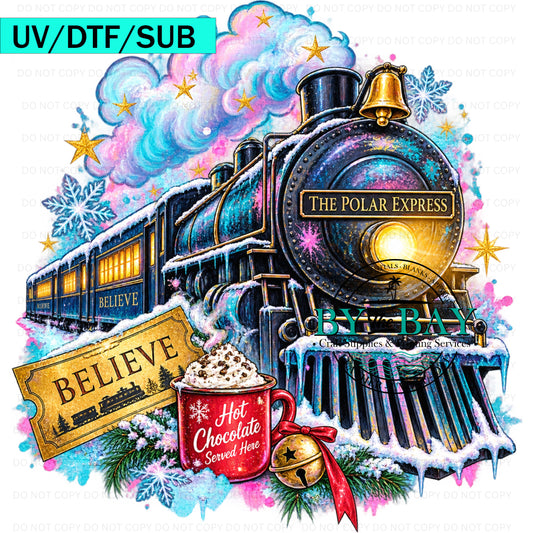 Express Train DTF/UVDTF/SUB