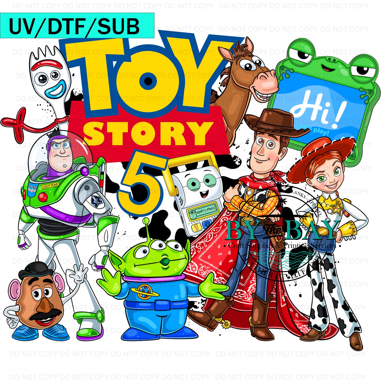 Toy Gang 02 UVDTF/DTF/SUB