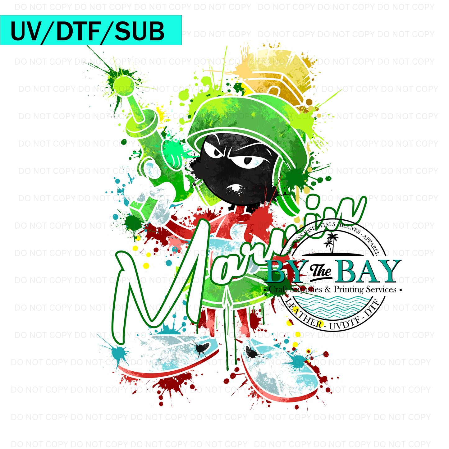 Marv Splatter UV/DTF/SUB Print