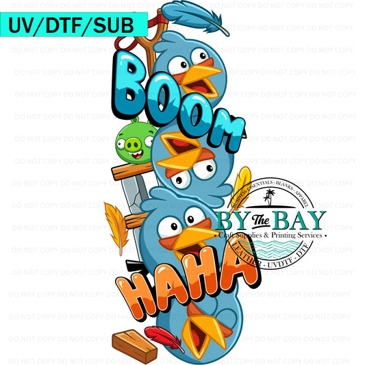 A Birds Sleeve UVDTF/DTF/SUB