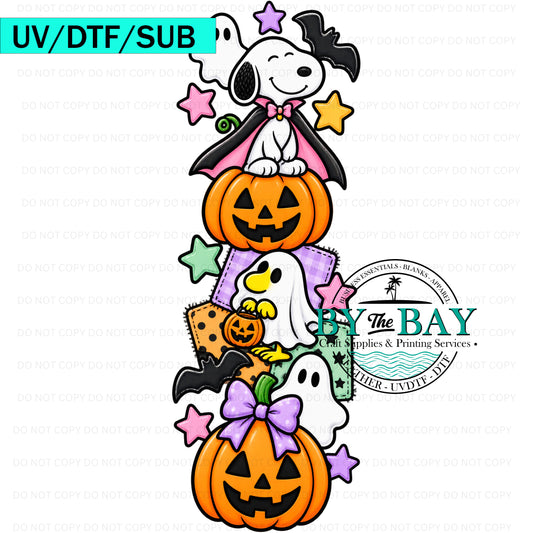 Snoop Halloween Sleeve  DTF/UVDTF/SUB
