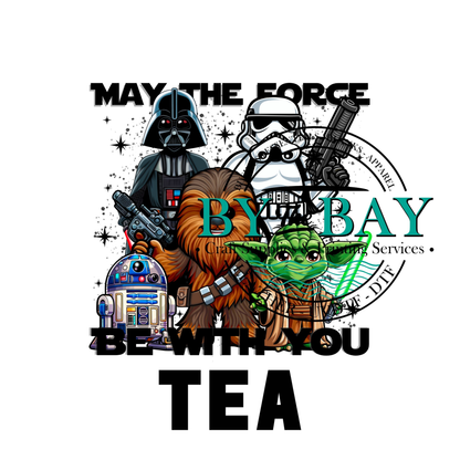 Force be with you Tea/Coffee/Sugar uv decal