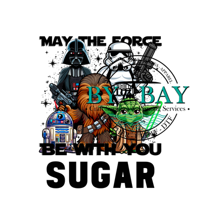 Force be with you Tea/Coffee/Sugar uv decal