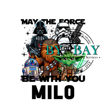 Force be with you Tea/Coffee/Sugar uv decal