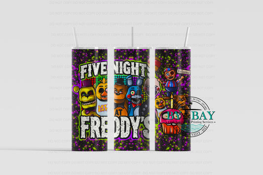Freddys 20oz Sublimation Print