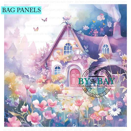 Fairy Garden Bag Panel
